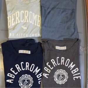 Abercrombie & Fitch Graphic T-Shirts - Lot of 4 XS